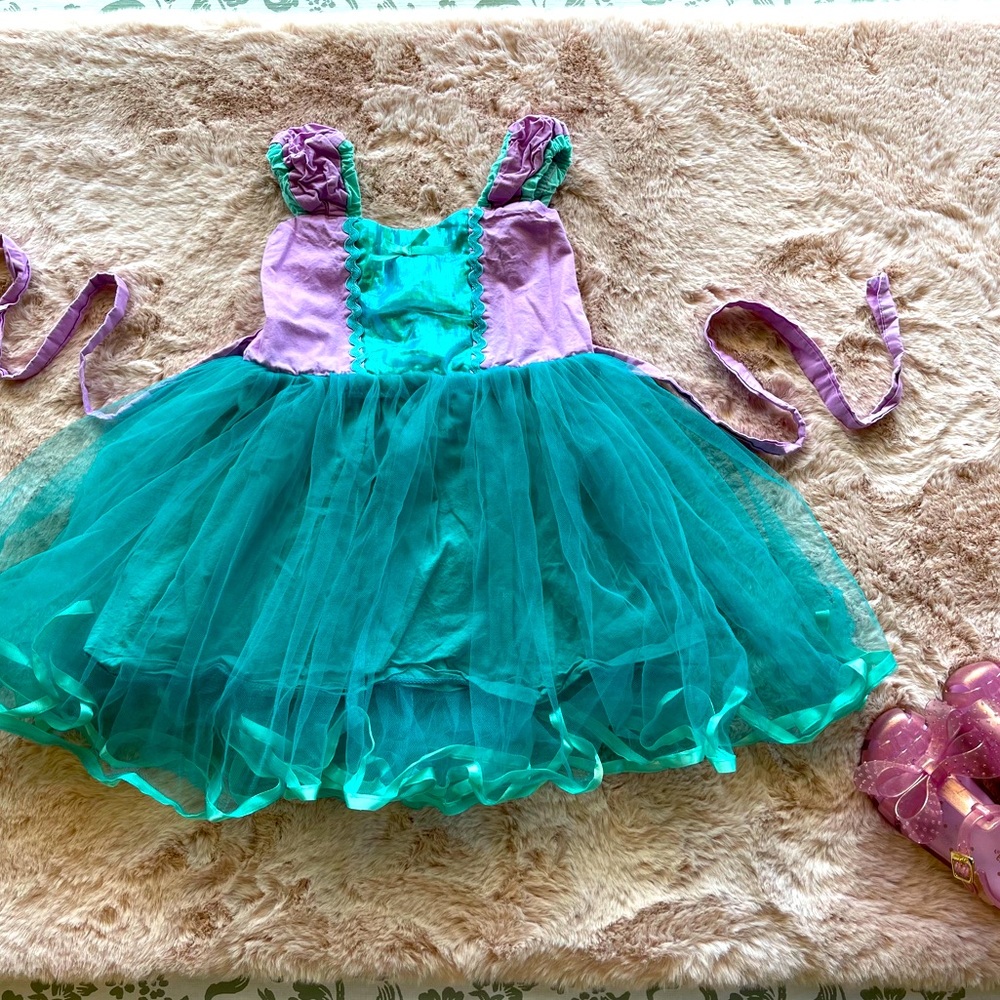 Mermaid colored dress 2T